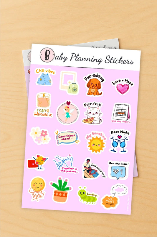 Baby Planning Stickers Set (Small)