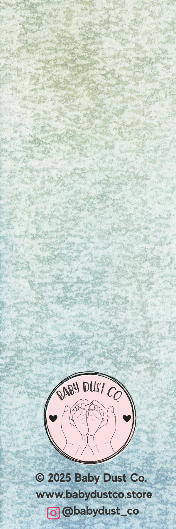 "One day closer to my Miracle" Bookmark