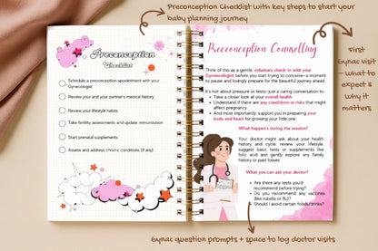 Waiting For My Miracle Set - Track, Reflect, and Capture Your Journey to Baby