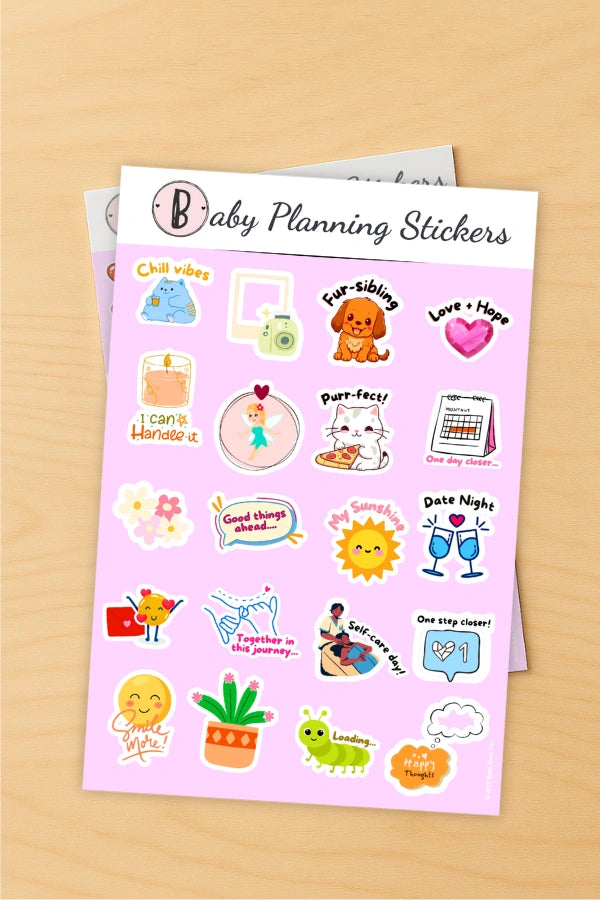 Baby Planning Stickers Set (Small)