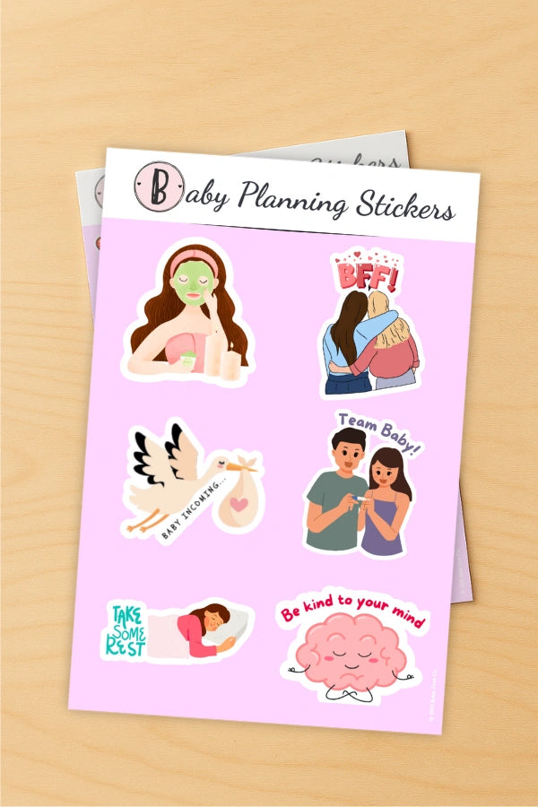 Baby Planning Sticker Set (Large)