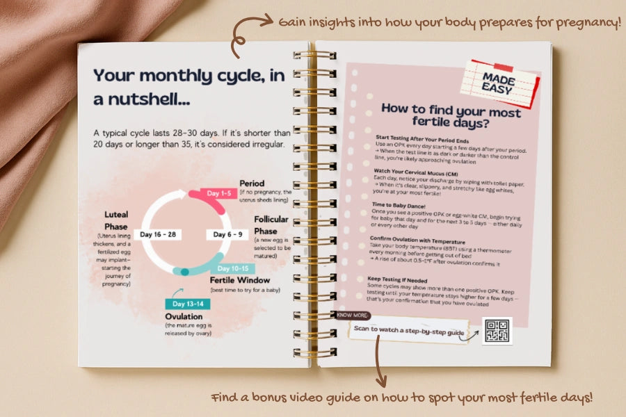 Waiting For My Miracle Set - Track, Reflect, and Capture Your Journey to Baby