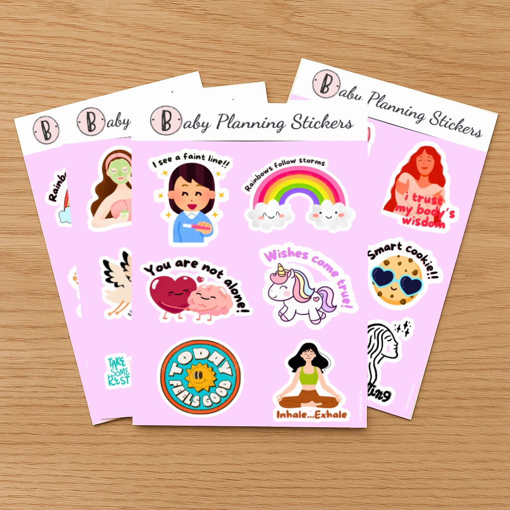 Baby Planning Sticker Set (Large)