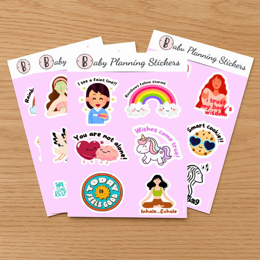 Baby Planning Sticker Set (Large)