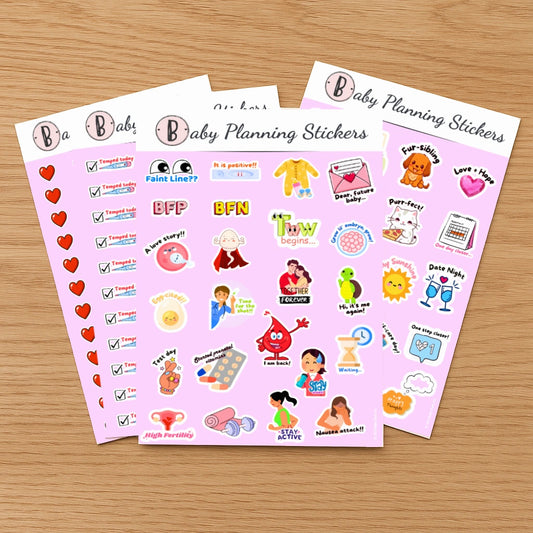 Baby Planning Stickers Set (Small)
