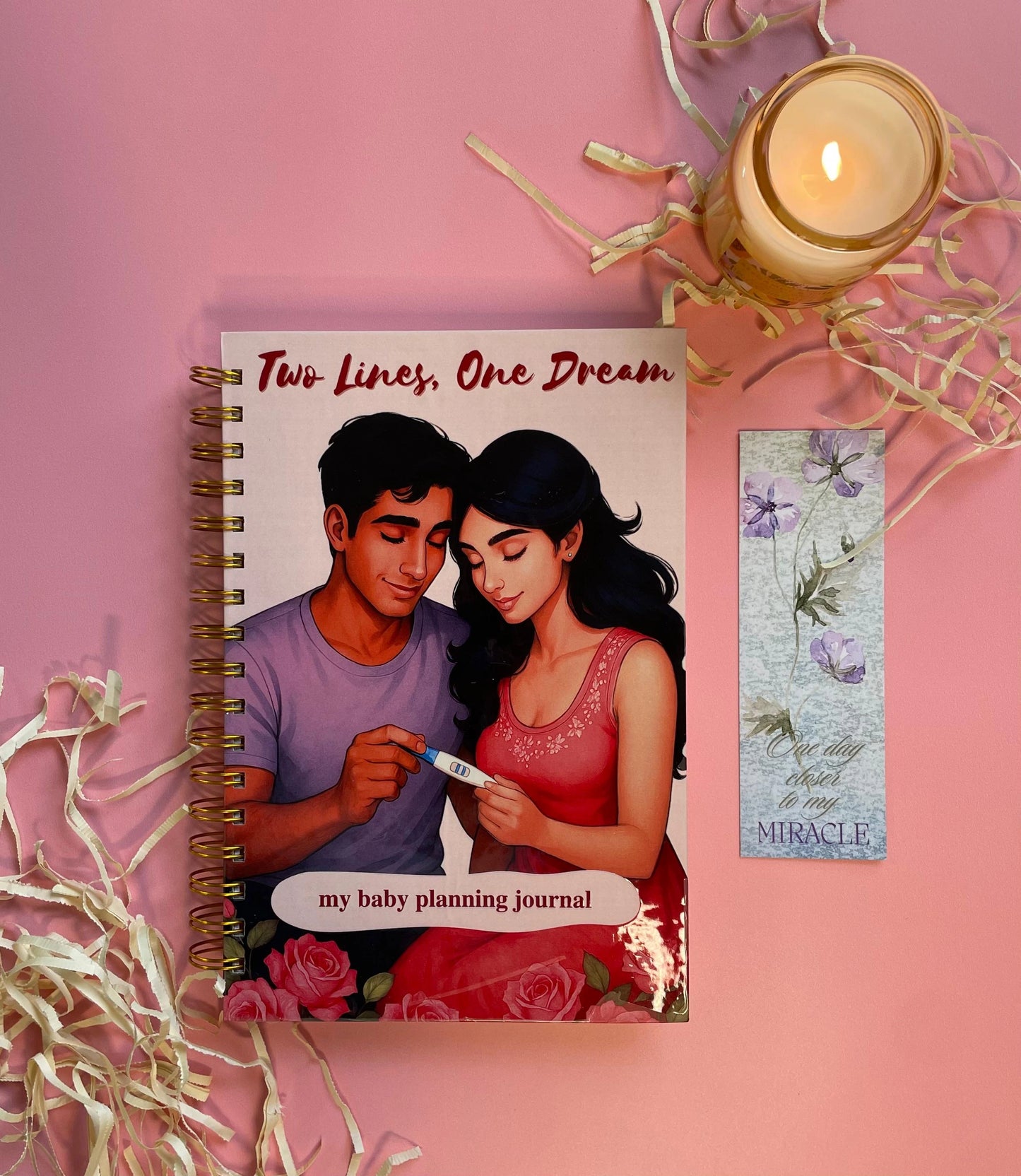 Two Lines, One Dream Set - Track, Reflect, and Capture Your Journey to Baby