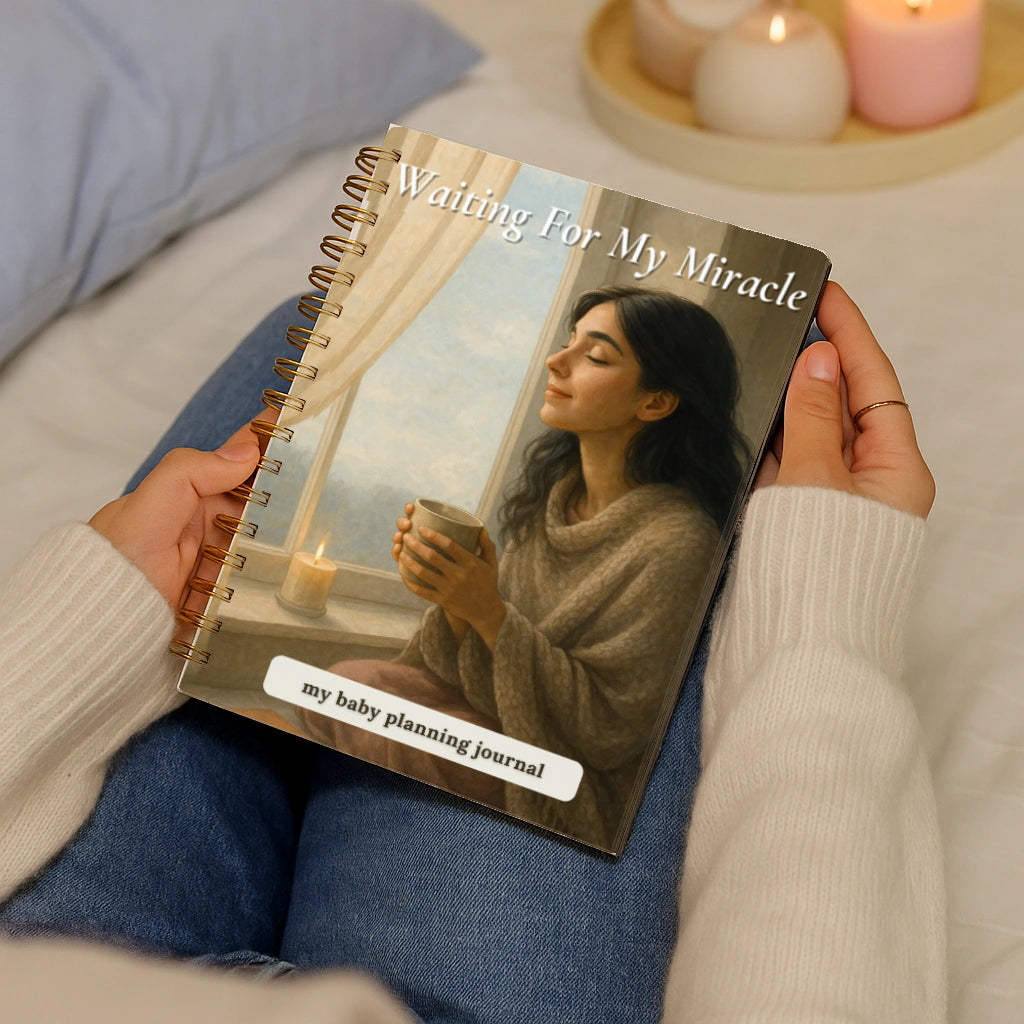 Waiting For My Miracle Set - Track, Reflect, and Capture Your Journey to Baby