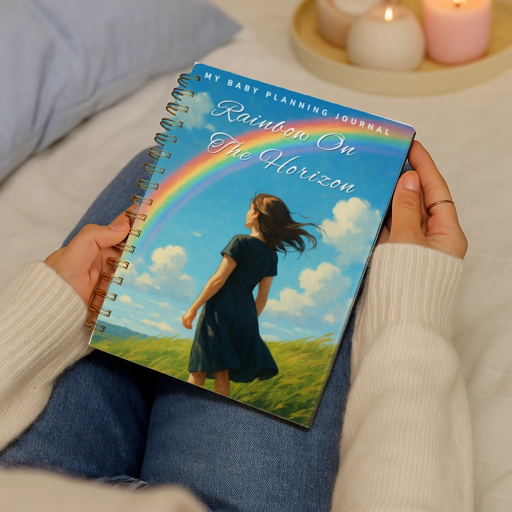 Rainbow On The Horizon - Track, Reflect and Capture Your Journey to Baby