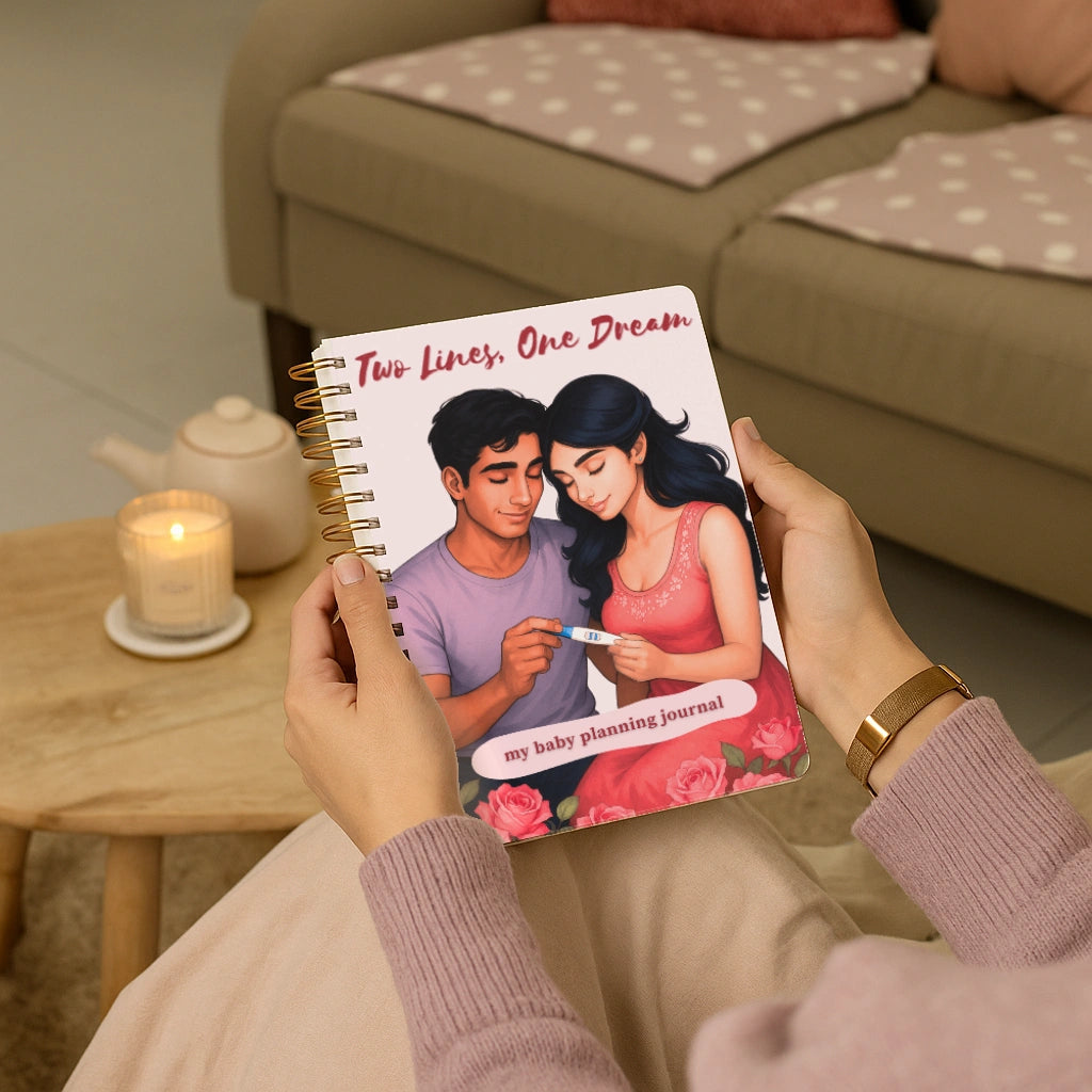 Two Lines, One Dream - Track, Reflect, and Capture Your Journey to Baby