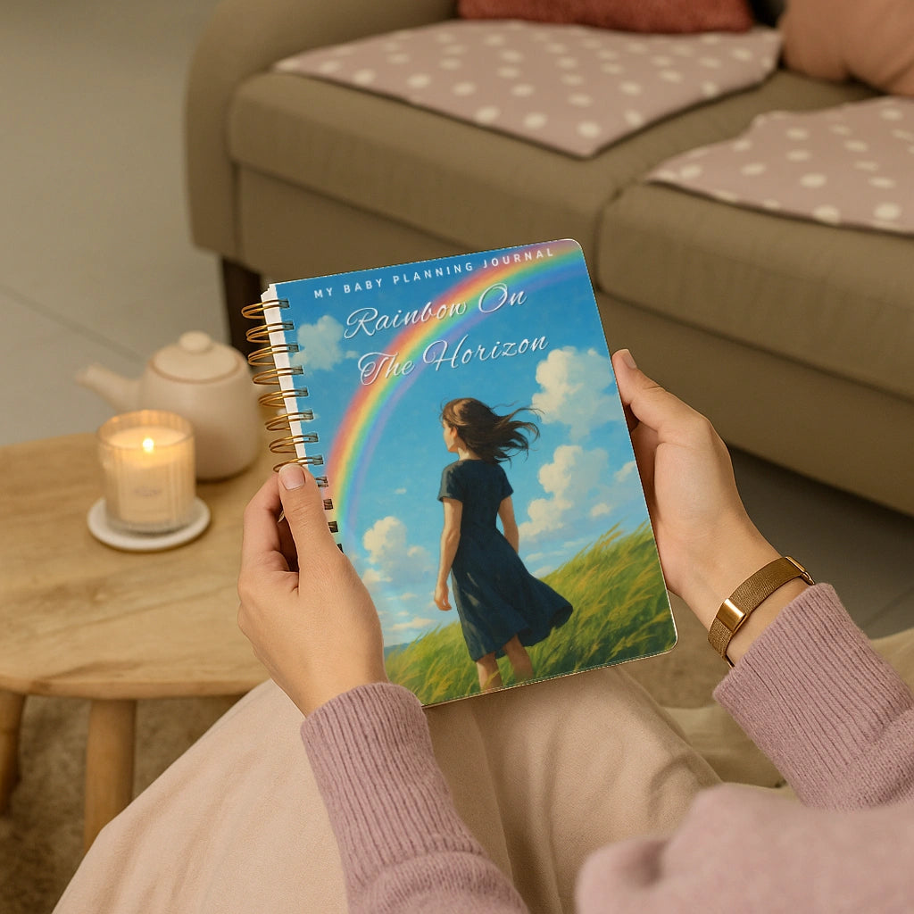 Rainbow On The Horizon - Track, Reflect and Capture Your Journey to Baby