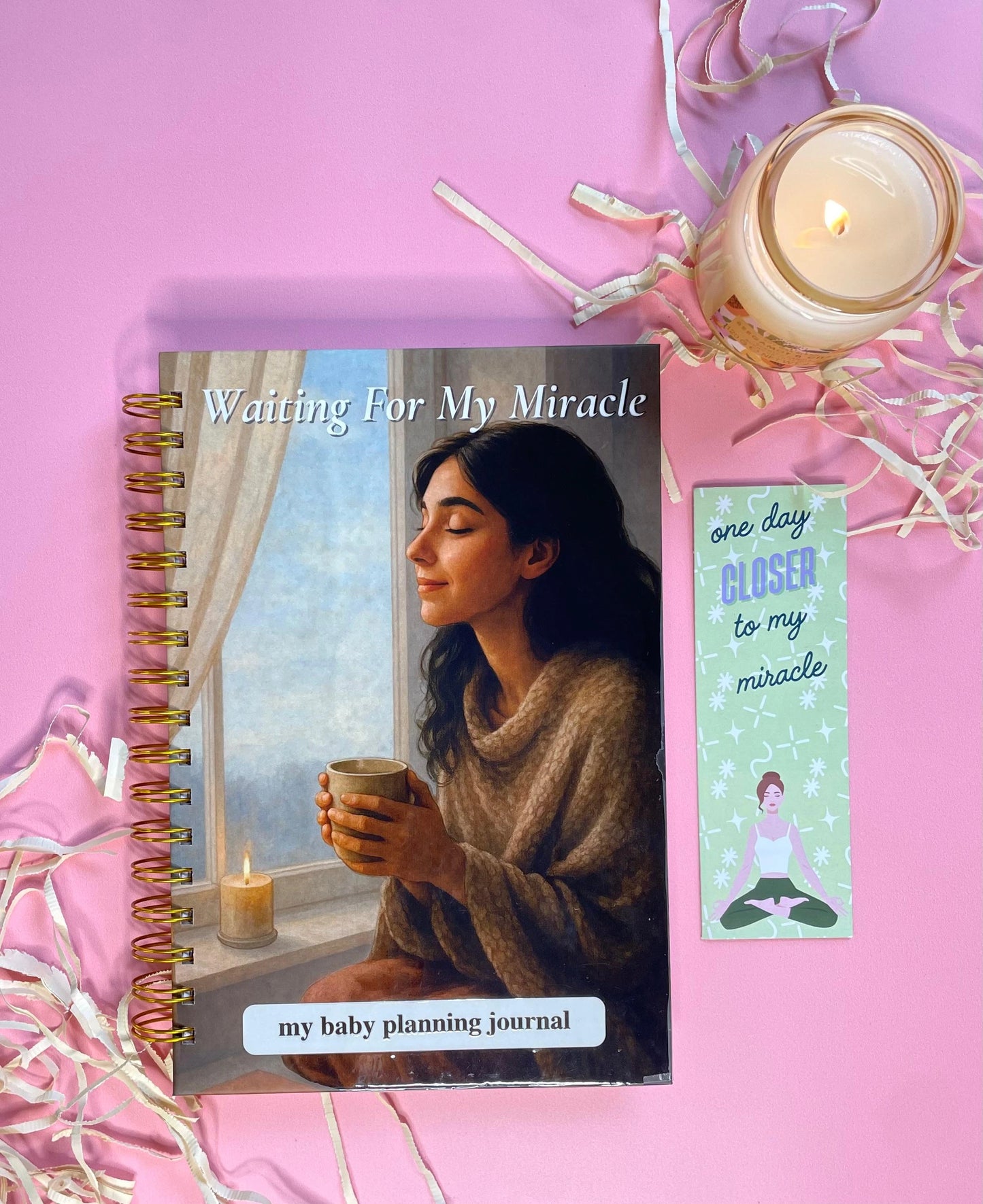 Waiting For My Miracle Set - Track, Reflect, and Capture Your Journey to Baby