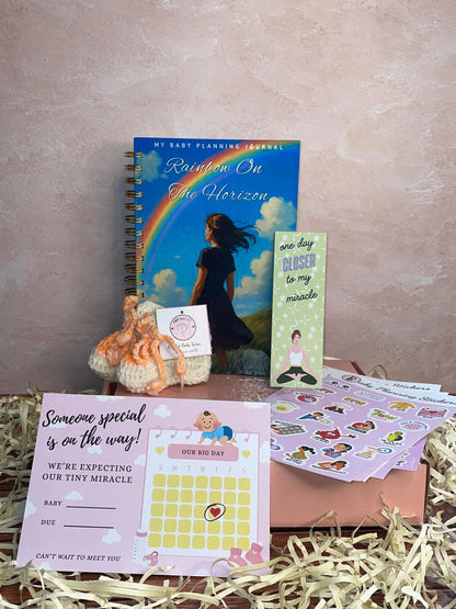Rainbow On The Horizon Set - Track, Reflect and Capture Your Journey to Baby