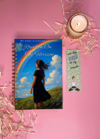 Rainbow On The Horizon - Track, Reflect and Capture Your Journey to Baby